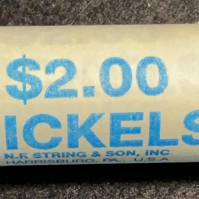 Roll Buffalo Nickels Uncirculated – 2005 