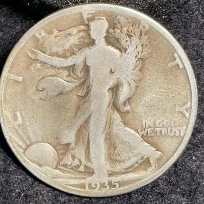 Walking Liberty Half Dollar - 1935 Denver
