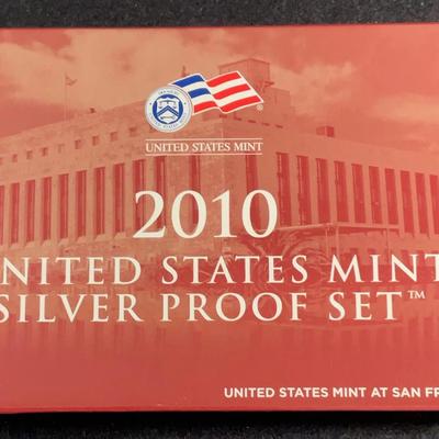 United States Mint Silver Proof Set – 2010