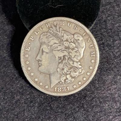 Morgan Silver Dollar – 1881 New Orleans ￼  