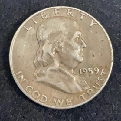 Franklin Half Dollar - 1959 Philadelphia
