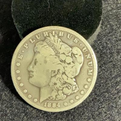 Morgan Silver Dollar – 1884 San Francisco ￼