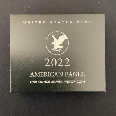 2022 – American Eagle 1 Ounce Silver Proof Coin 