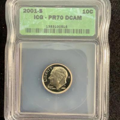2001 – S 10C ICG - PR70 DCAM