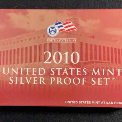  2010 - United States Mint Silver Proof Set 