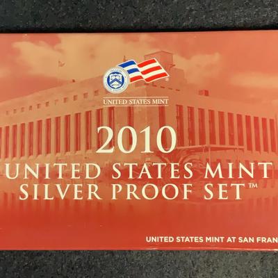  2010 - United States Mint Silver Proof Set 