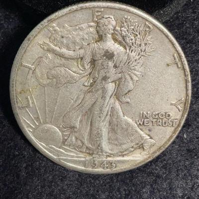 Walking Liberty Half Dollar - 1943 Denver 