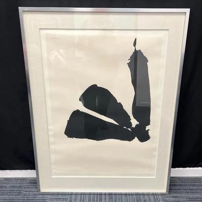 Robert Motherwell Framed Print, Signed And Numbered