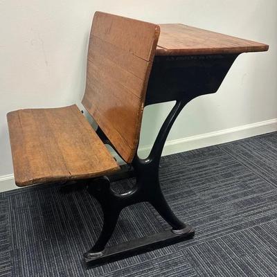 Antique School Desk