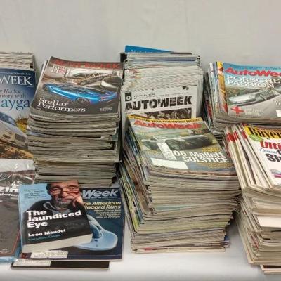 AutoWeek Magazine 1986-2019 (Incomplete) with Poly Bags