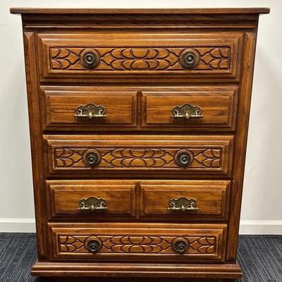 Link-Taylor Solid Wood Chest of Drawers