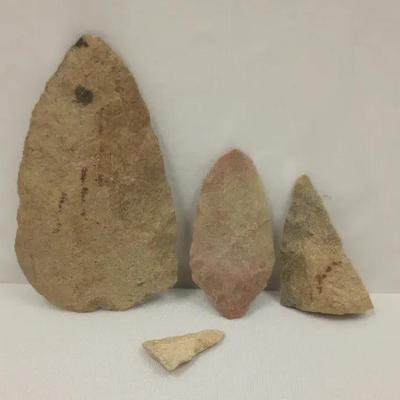 Stone Spear Heads + More