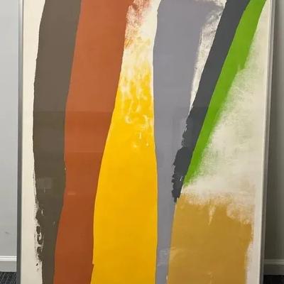 Friedel Dzubas Print -signed