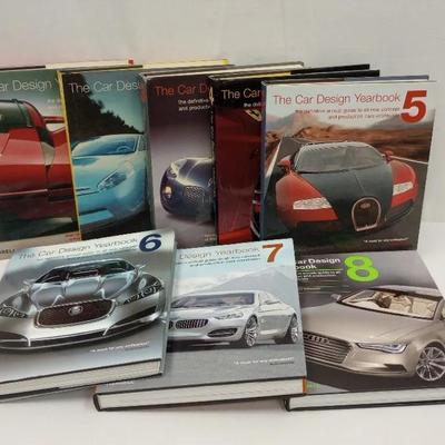 Merrell "The Car Design Yearbook 1-8"