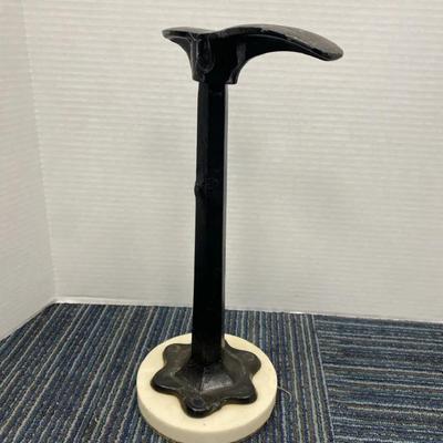 Antique Shoe Last- Cast Iron With Cork Bottom