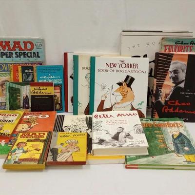 Cartoonist Chas Addams, Peter Arno & More