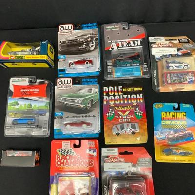 Die Cast Cars, Trucks, + Race Cars