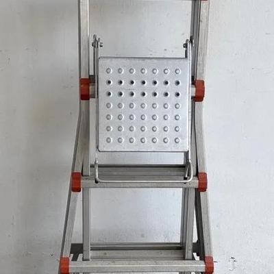 Little Giant Ladder System (Type 1A) Multifunction Aluminum Ladder with Tray Attachment
