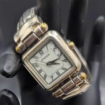 Chico's White Face Watch CH-203 SR626SW