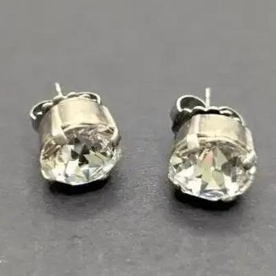 Sorrelli Oval Solitaire Stud Earrings 