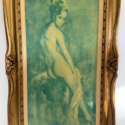Leo Jensen - “Nude in Green/Blue” 