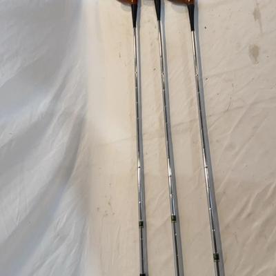 Vintage Palmer Peerless “Woods” + Head covers from St Andrews 