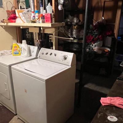 washer and dryer