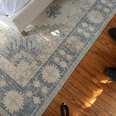 Sale Photo Thumbnail #57: Momeni Anatolia ANA-1 Blue Indoor Rectangle Area Rug $300