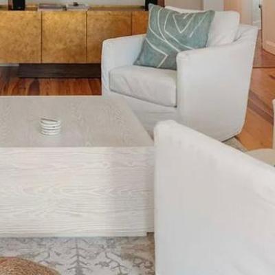 Sale Photo Thumbnail #20: Celadon Coffee Table $425