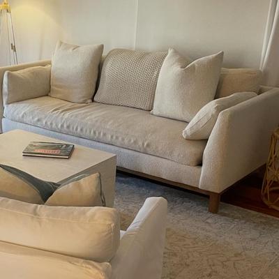 Sale Photo Thumbnail #19: Rowe Furniture Robin Bruce Boucle Custom Sofa $675 (Retail $4,500-$7,00)