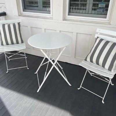 Sale Photo Thumbnail #3: Outdoor Bistro Patio Set $75 