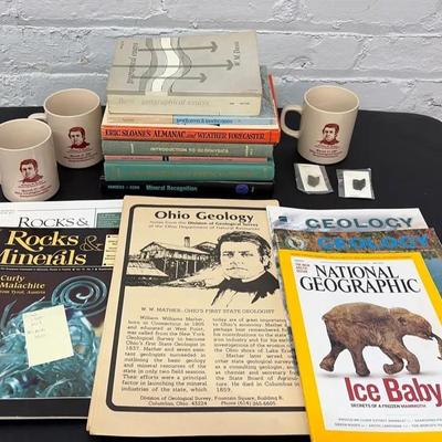 Geology Books, Magazines, Mugs And Pins