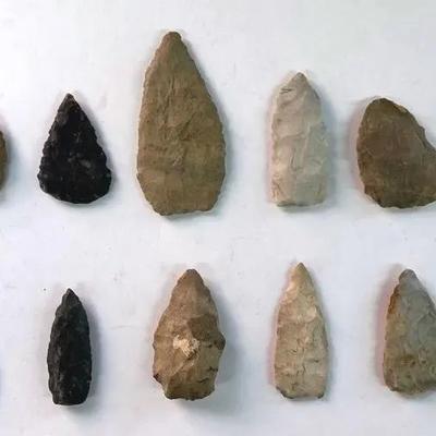 Prehistoric Stone Implements “Bifaces”