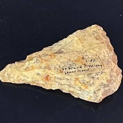 Paleolithic Flint Hand Ax, Le Grand Pressigay