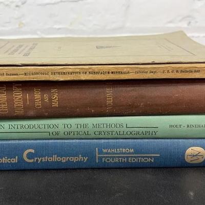 Optical Crystallography And Chemical Microscopy Books