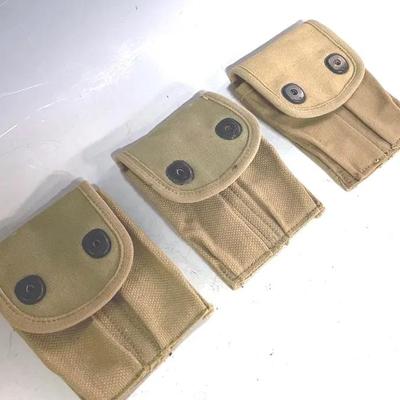 U.S. Military WWI Pistol Magazine Pouches 