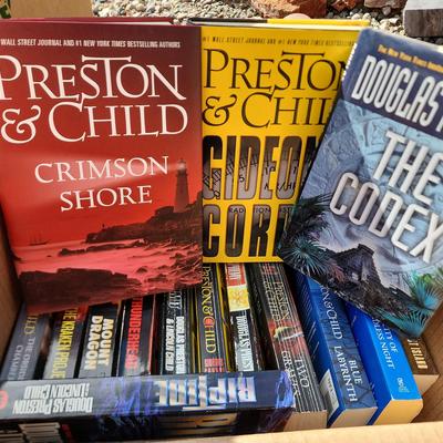 16 Preston & Child Novels - Hardback & Paperback, Gideon Crew Novels, Crimson Shore