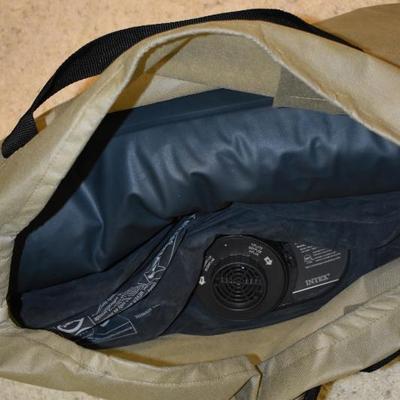 Intex air mattress in bag