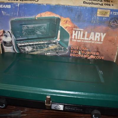 Hillary 2 burner propane stove