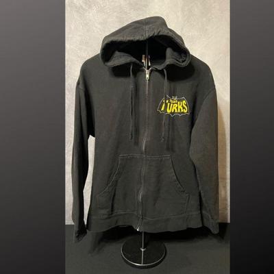 Young Turks Vintage Hooded Sweatshirt, Front Zip - Independent Trading