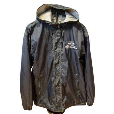 Seattle Seahawks Team Apparel Hooded Jacket - Size M