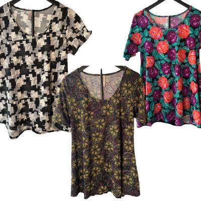 LuLaRoe Mix‑and‑Match Top Set — Size Small