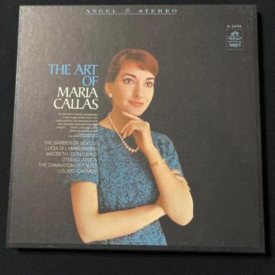 The Art of Maria Callas – Angel Stereo Vinyl Record Set