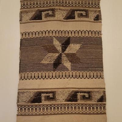 Sale Photo Thumbnail #137: Hand-woven wool tapestry 