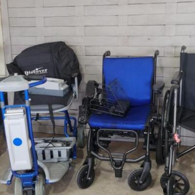 Sale Photo Thumbnail #197: Wheelchair and Electric Wheelchairs 