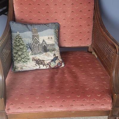 Cane Sided Arm Chair 