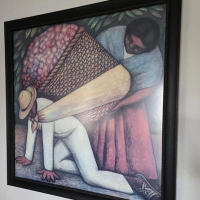 Sale Photo Thumbnail #11: The Flower Seller - Diego Rivera