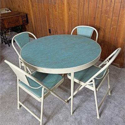 Mid Century Durham Folding Card Table Set.jpg