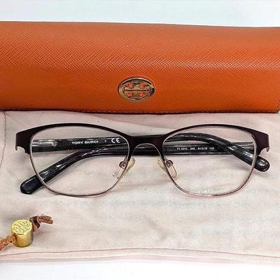 Sale Photo Thumbnail #194: Tory Burch Prescription Eyeglasses with Tory Burch Case and Glasses Pouch