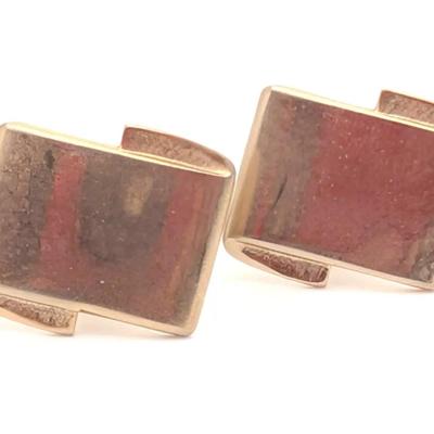 Sale Photo Thumbnail #247: Vintage Gold Tone Cufflinks